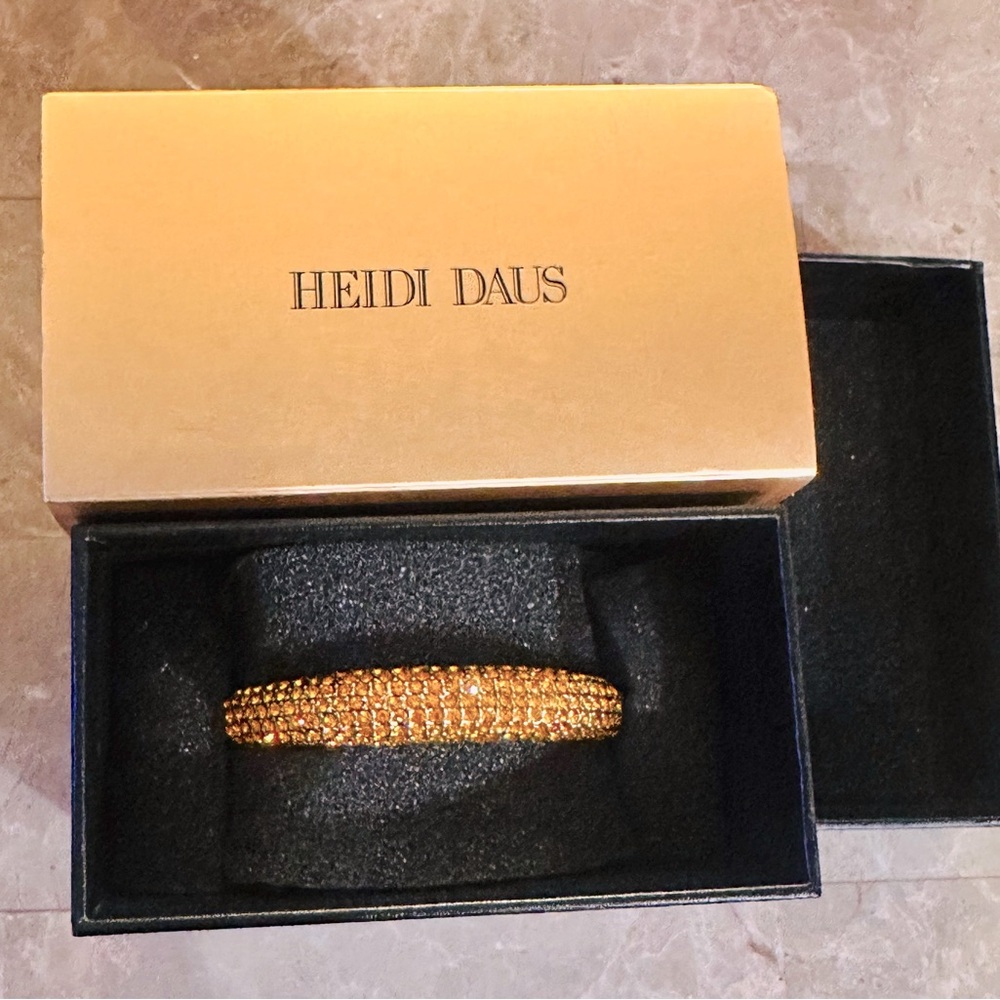 Authentic crystal Heidi Daus bracelet sun